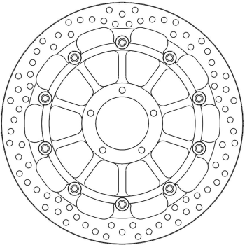 BRAKE DISC HALO T-FLOATER FT