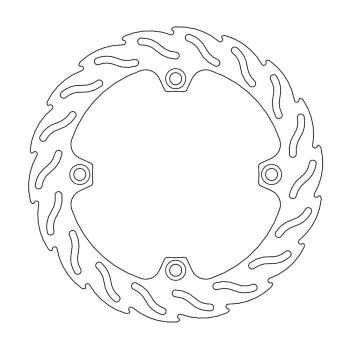 BRAKE DISC FLAME FRONT RIGHT
