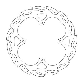 BRAKE DISC FLAME REAR