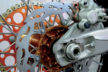 BRAKE DISC FLAME REAR