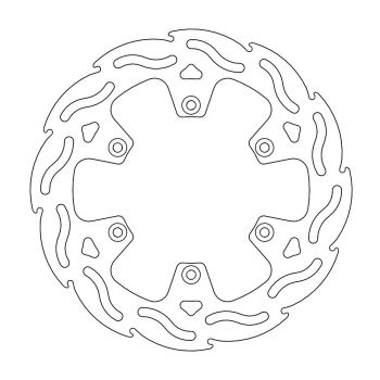 BRAKE DISC FLAME REAR