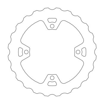 BRAKE DISC NITRO MUD REAR