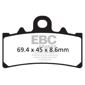 BRAKE PAD EPFA SIN EXT PRO