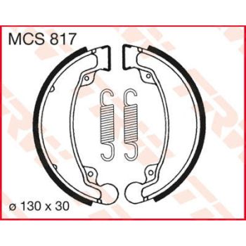BRAKE SHOES TRW MCS817