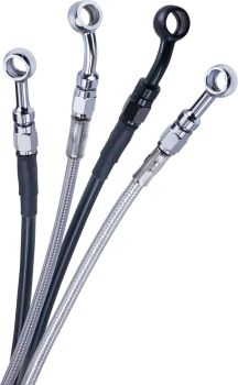 BRAKE LINE UPPER BLACK +8