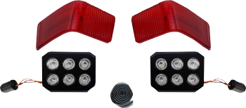 LIGHTS LED TPAK RED LENS
