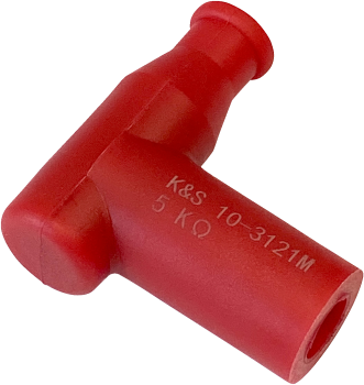CAP SPARK PLUG T TYPE RED