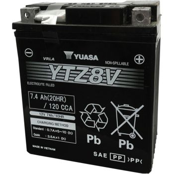 BATTERY YUASA FA YTZ8V