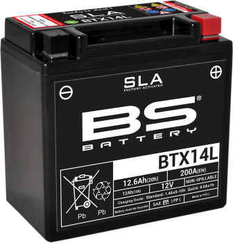 BATTERY BS BTX14L SLA