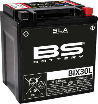 BATTERY BS BIX30L SLA