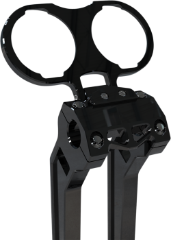 GAUGE MNT BLK DYNA DUAL