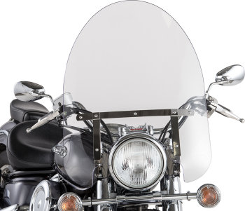 WINDSHIELD CLASSIC 22 W/CHROME