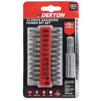 Otsikute komplekt 1/4", magnethoidikuga 19-osa