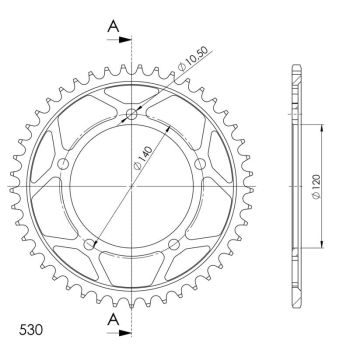 JT rearsprocket 1800.46