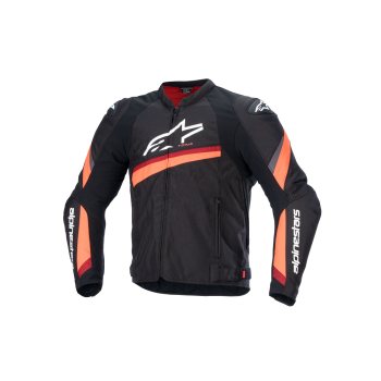 JACKET T-GP+R V4 BLACK/RED S