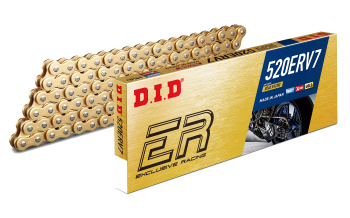D.I.D 520ERV7 G&G Chain+Connecting link rivet type (ZJ)