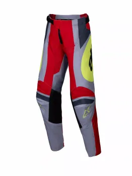 PANT YTH RACER MELT RED/GRAY 2