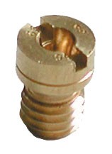 Main Jet, # 65 , Round small, M5, Fits: Keihin