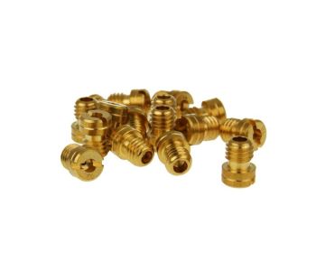 Main Jet, # 68 , Round, M4, Fits: Keihin