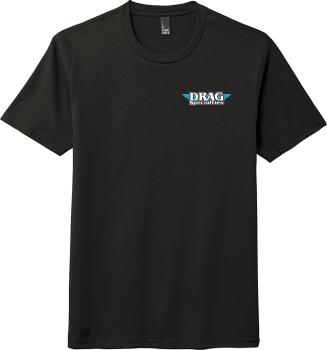 T-SHIRT DRAG BLK SLIM M