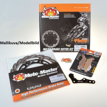 Moto-Master Kit Floating Ø260 Offroad 85SX,TC85,MC85 (disc-Adapter-Brakepad