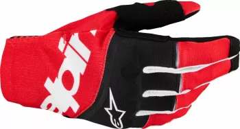 GLOVE MX TECHSTAR BLK/RD S