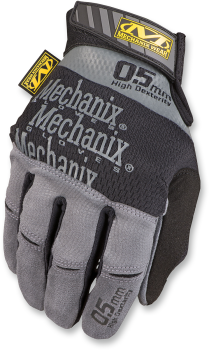GLOVE BLACK 0.5MM 2X