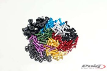 Puig Screw Kit C/Red