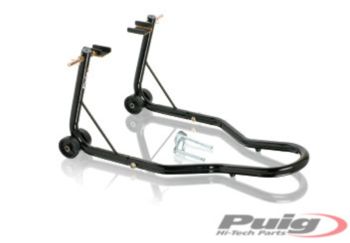 Puig Stand Padoock Support Rear Whit Hooks C/Black