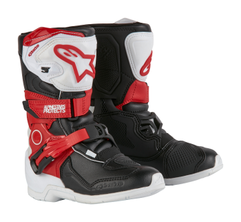 Saapad Alpinestars T3S KIDS WT/BK/R