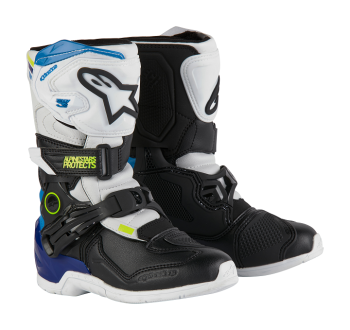 Saapad Alpinestars T3S KIDS WT/BK/B
