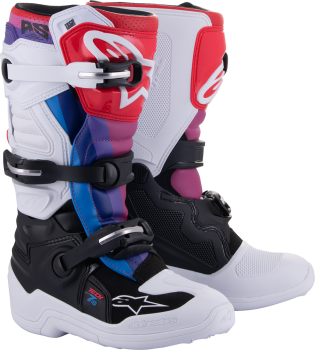 Saapad Alpinestars TECH7S W/B/RAINBOW