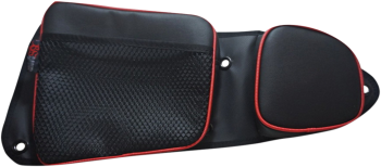 DOOR BAG FRONT RZRBLK/RED