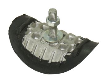 Rim lock, 1,85, Aluminium/Rubber