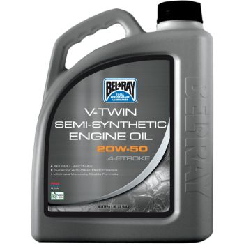OIL VTWIN SEMI 20W50 4L