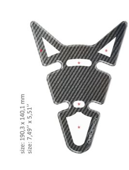 TANK PAD CARBON WAYOUT