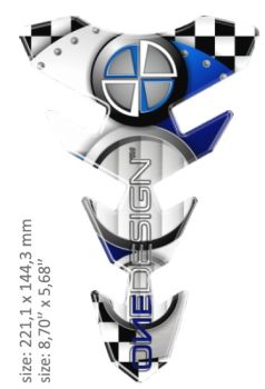 TANK PAD SLIM BMW LOGO