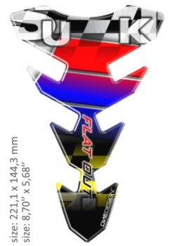 TANK PAD SLIM SUZUKI