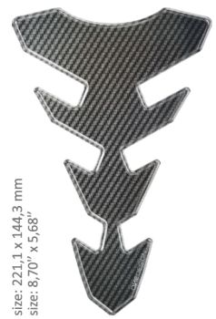 TANK PAD SLIM CARBON