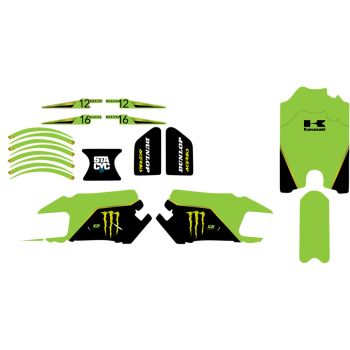 GRAPHIC KIT STACYC MEK