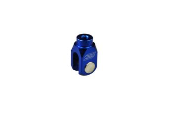 Scar Brake clevis - Suzuki/Yamaha Blue color
