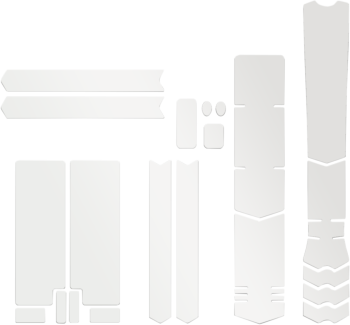 FRAME DECAL CLEAR MAT 16 PCS