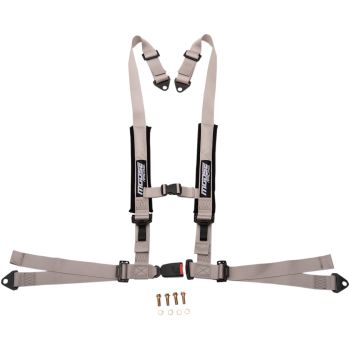 HRNESSEAT 2X2 4PT AUTO GY