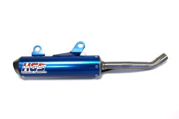 HGS Silencer 2T Racing KTM 125/150 19- blue