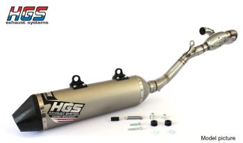 HGS Exhaust system 4T Complete set KTM 250SX-F 19-/FC250 19-