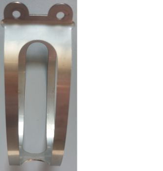 HGS Muffler clamp rear, for 2 bolts 4T