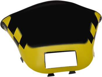 W'SHIELD S-D BLACK/YEL CK