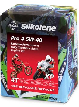 Silkolene Pro 4 5W-40 XP 4L CUBE (4x4l)