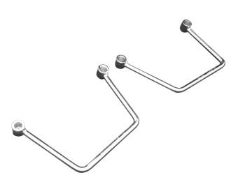 Highway Hawk saddlebag supportkit