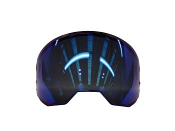 Airoh Commander Visor blue mirrored